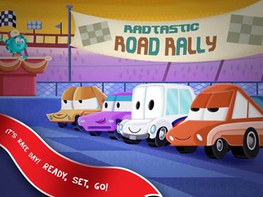 Auto Club Speedway Kids Club President Lefty, Launches Storybook App ...