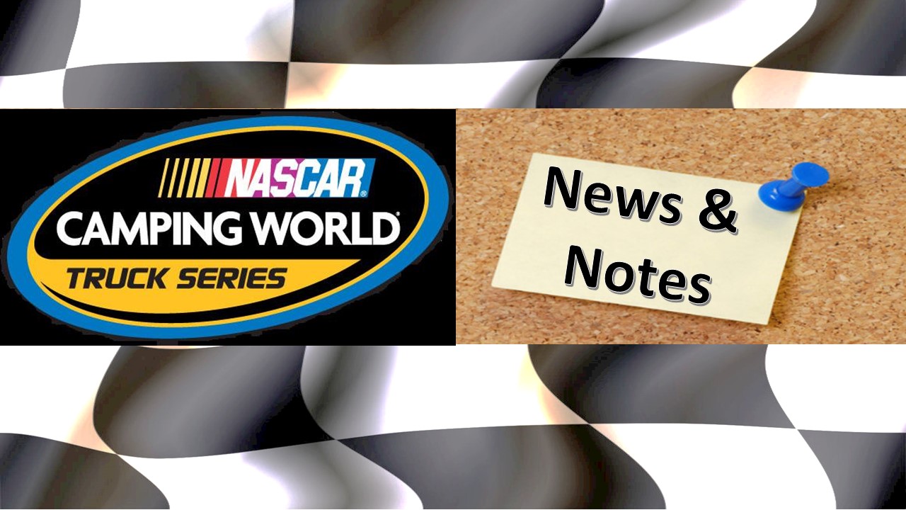 Nascar Camping World Truck Series News And Notes April 15 2016 Fan4racing Blog And