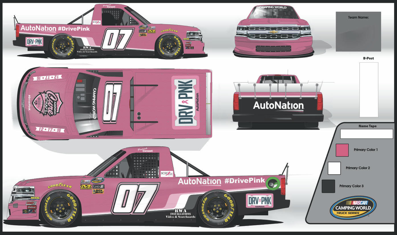 AutoNation and Patrick Staropoli Team Up to Drive Pink at Homestead