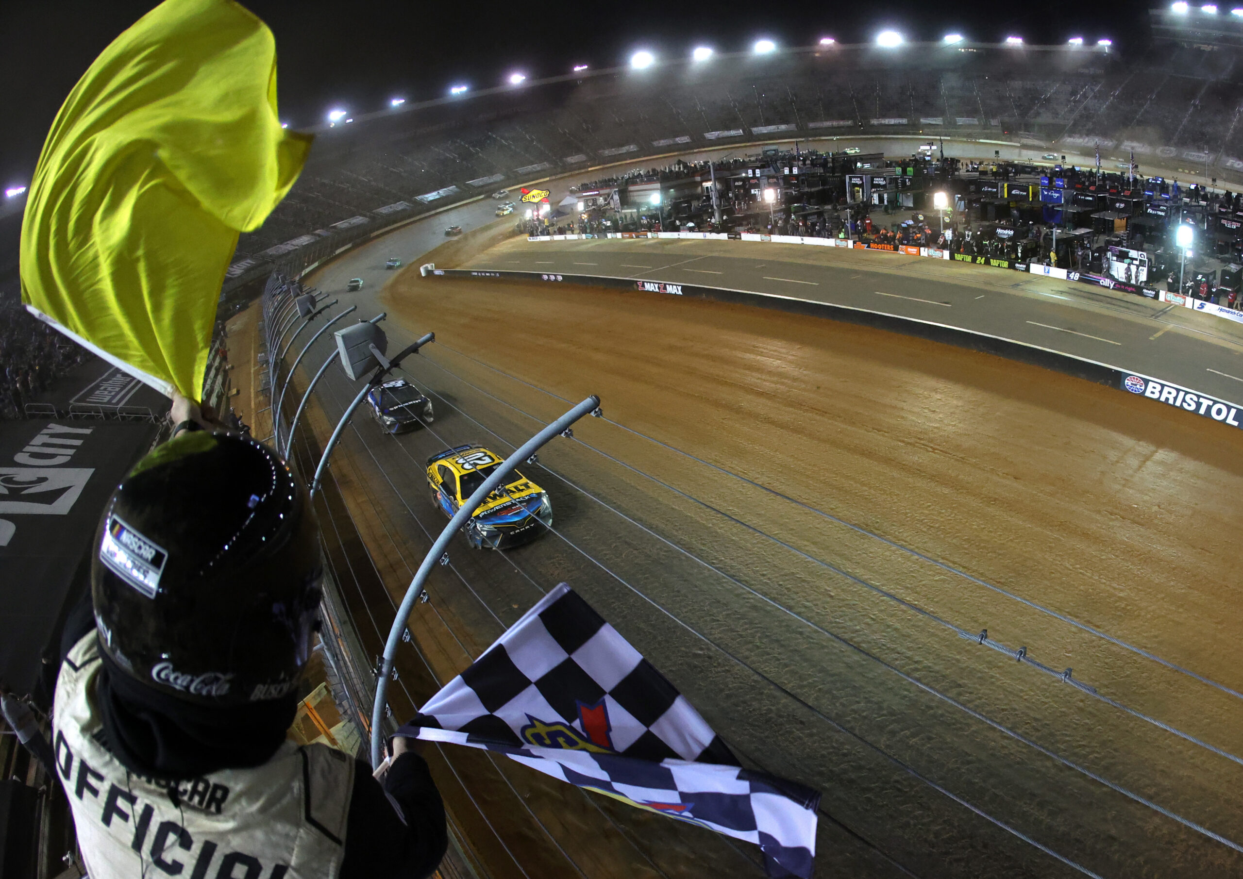 Christopher Bell Takes Control Late In The Race To Win On Bristol Dirt ...