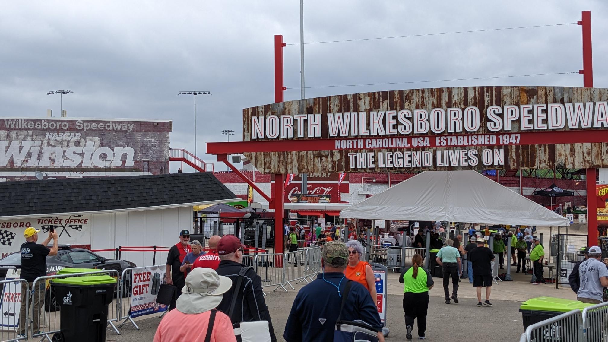 Fan at the Track North Wilkesboro Speedway in 2023 Fan4Racing Blog