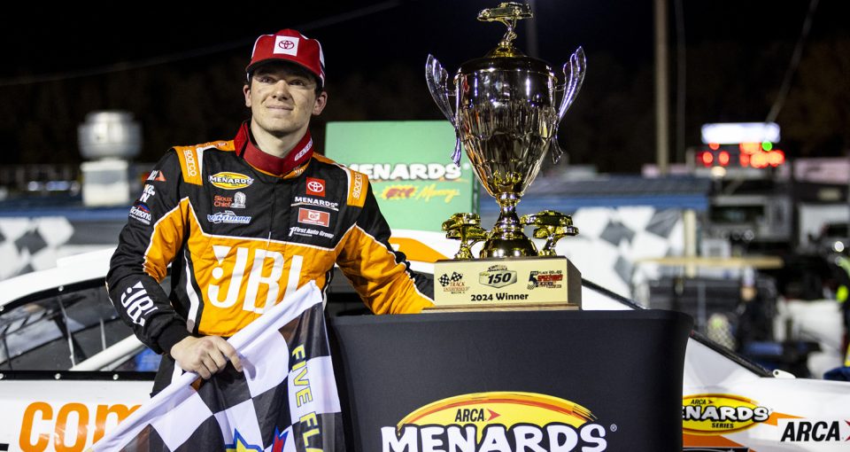 Gio Ruggiero Grabs His First ARCA Menards East Series Victory at Five ...