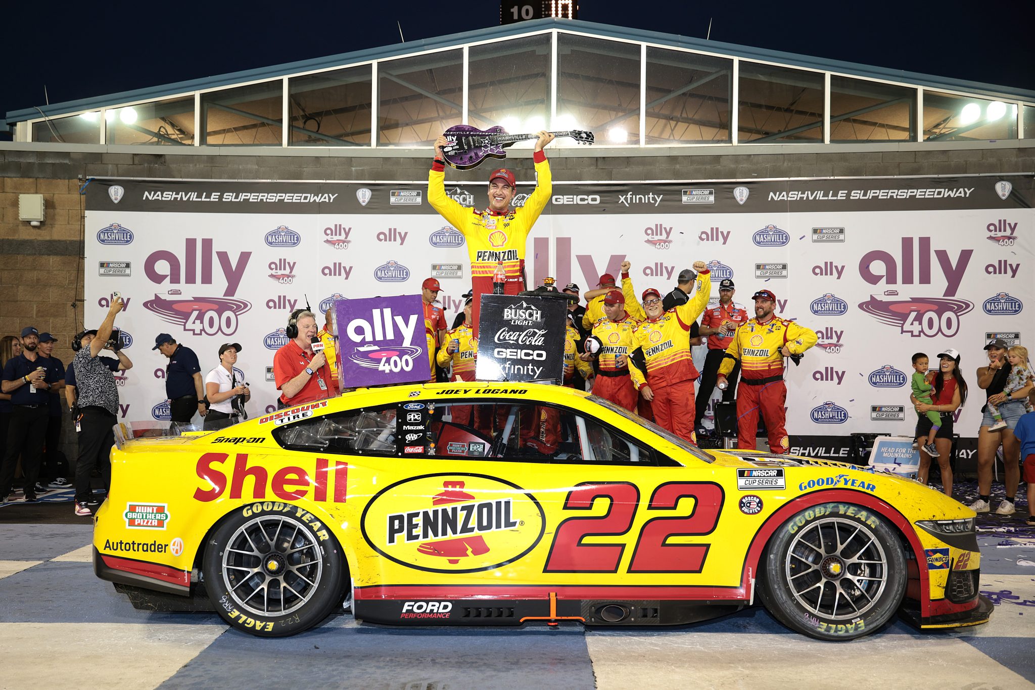 Joey Logano Snags a NASCAR Cup Series Victory in a Record Five