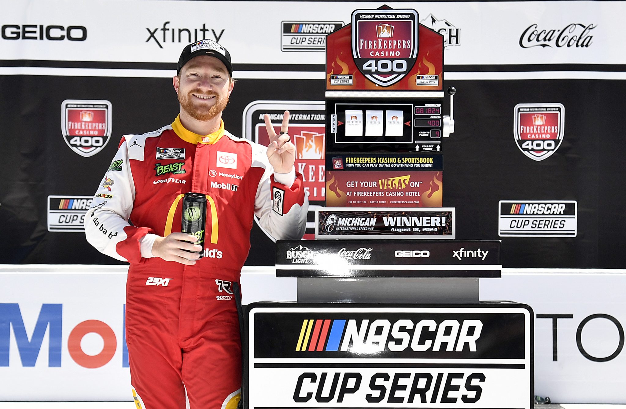 Tyler Reddick Earns His Second NASCAR Cup Series Victory at Michigan