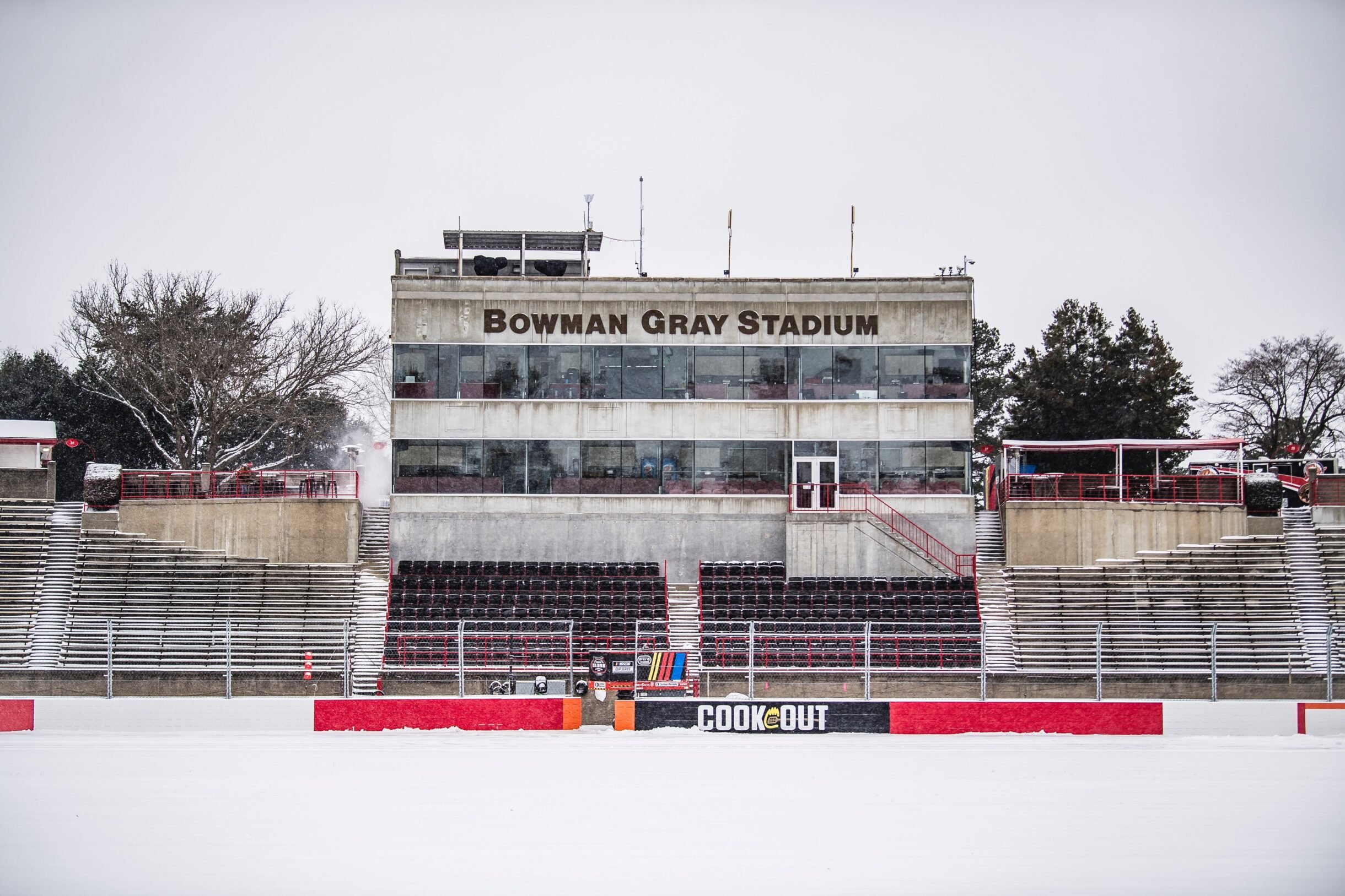 Impact of historic snowstorm forces move of NASCAR Clash to Wednesday Impact of historic snowstorm forces move of NASCAR Clash to Wednesday