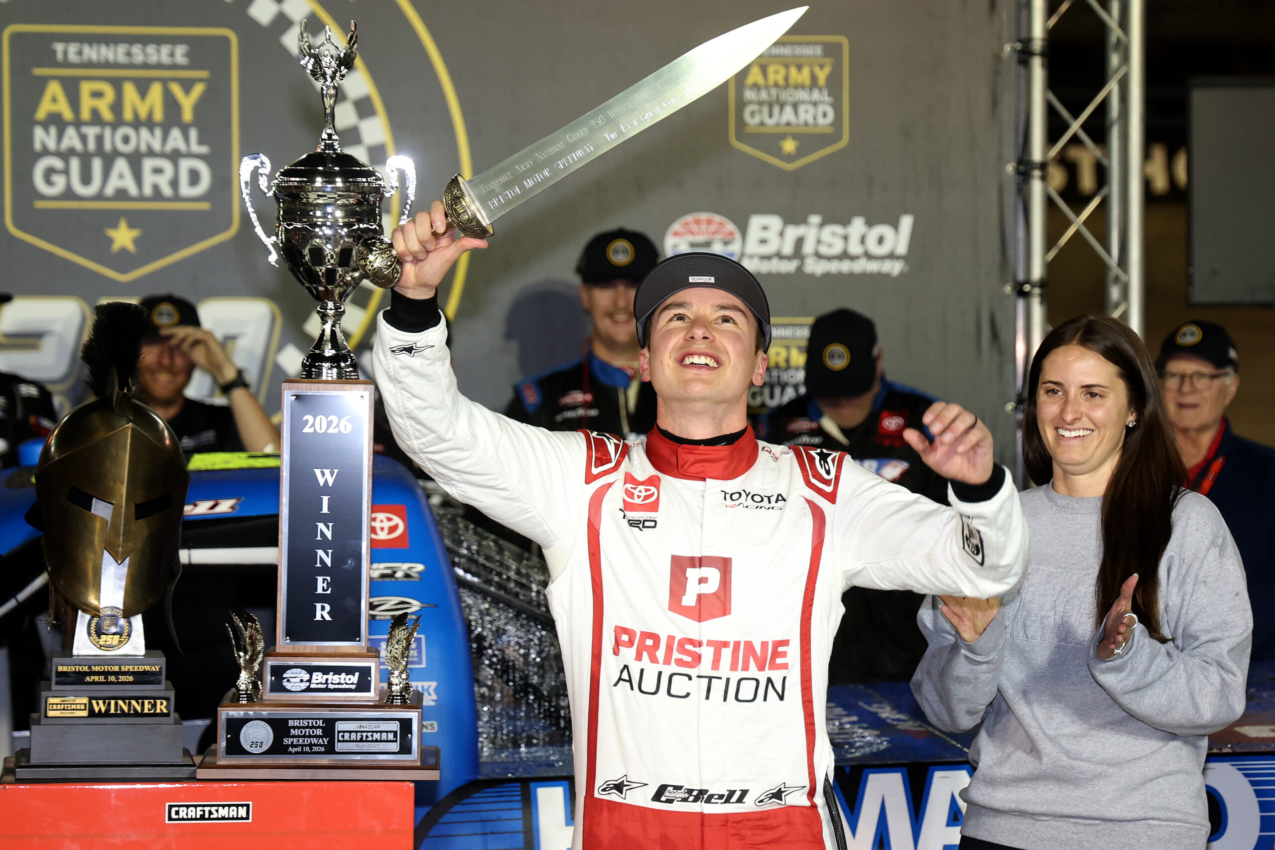 RECAP: Late Charge Puts Christopher Bell in NASCAR Truck Series Victory Lane at Bristol