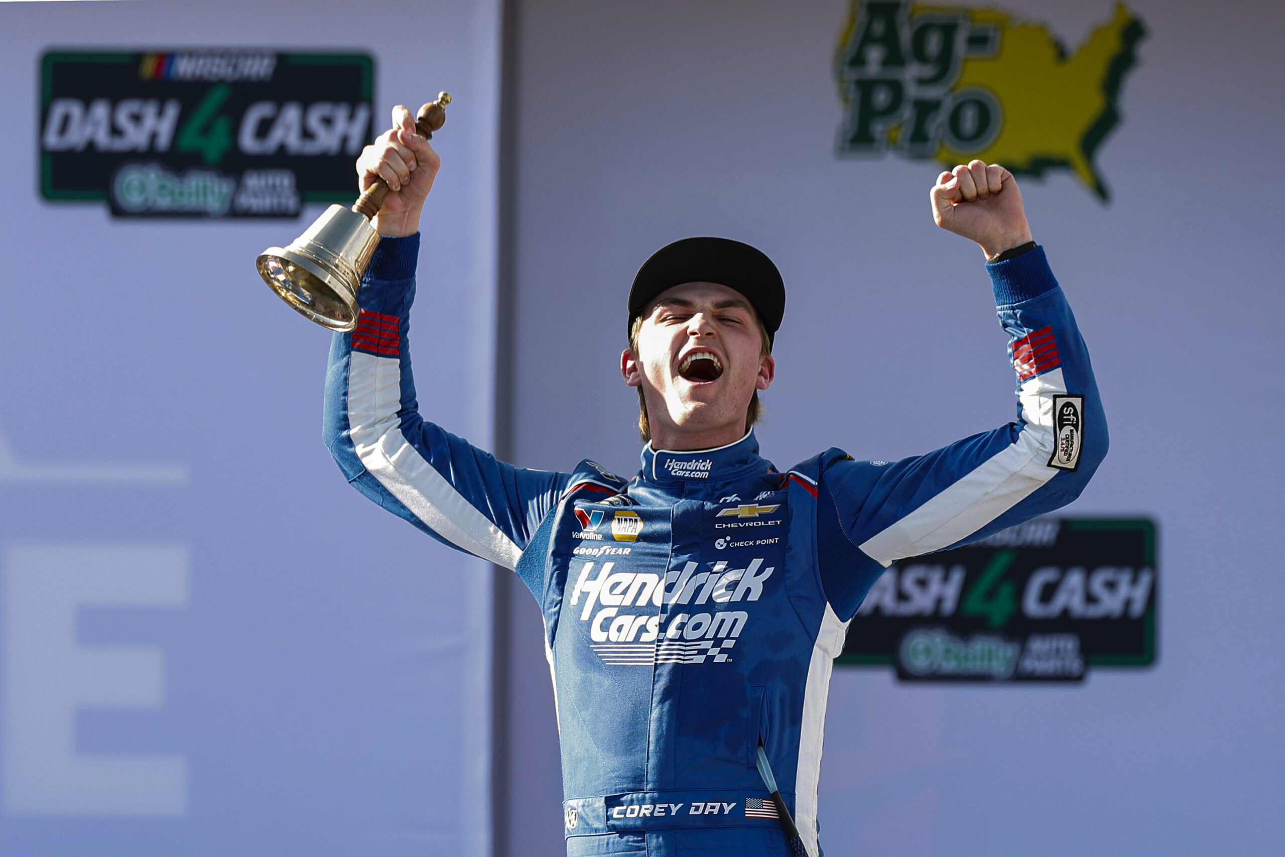 RECAP: Corey Day Captures His First NASCAR O’Reilly Series Victory at Talladega