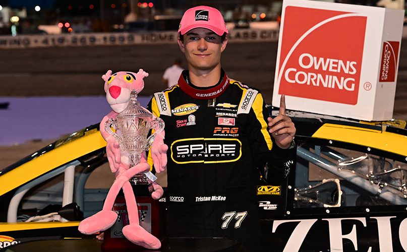 RECAP: Tristan McKee Tames Toledo for His Second ARCA Victory of the Season